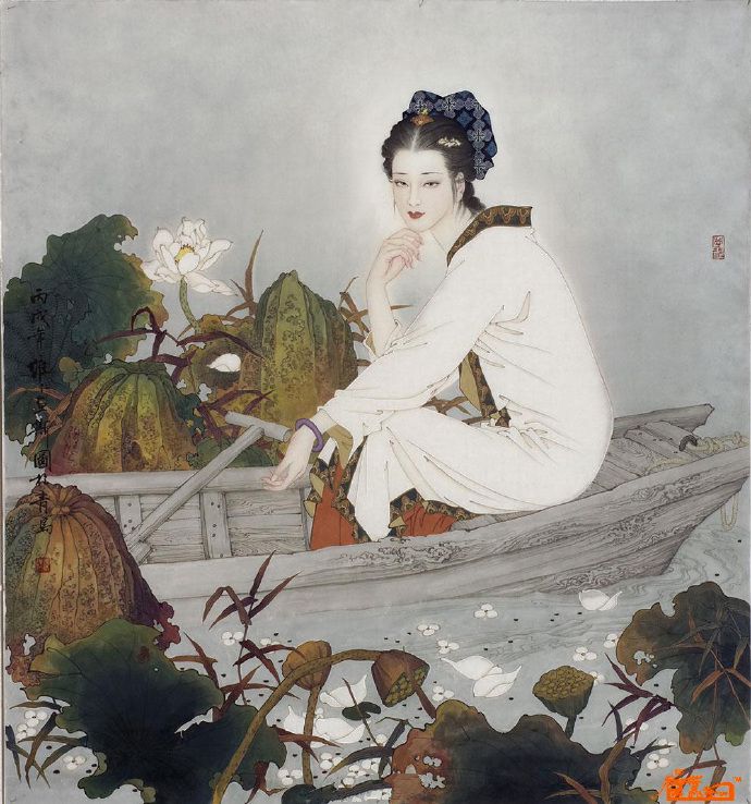 工筆仕女畫
