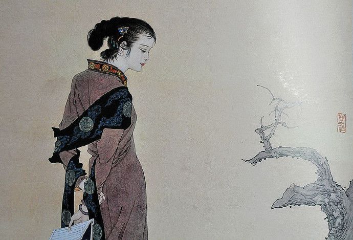 工筆仕女畫